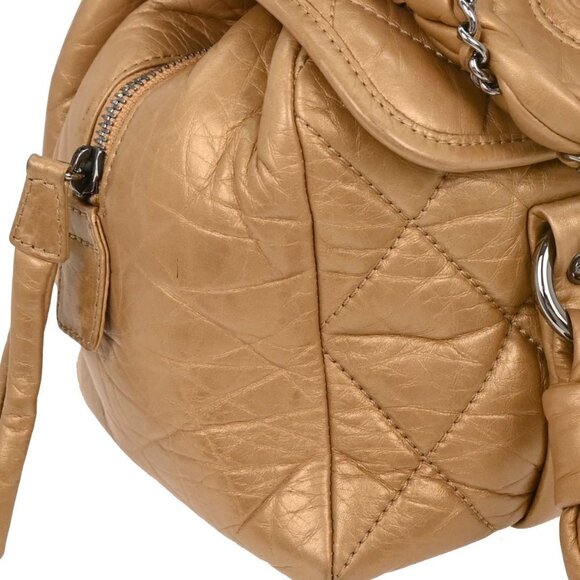 Chanel Gold Calfskin Ladyblade Handbag 186731 - Picture 3 of 10